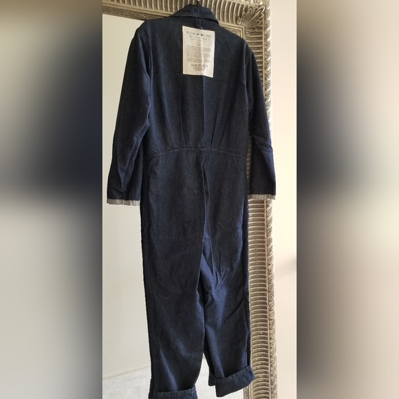 OAK & ACORN Reversible Rebelle Denim Coveralls Sz S US 8-10 Org $350 - Picture 12 of 12